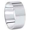 Pompeii3 9mm Flat High Polished Wedding Band 950 Platinum - 2 of 4
