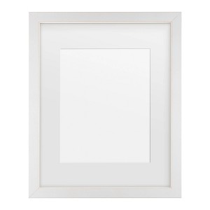 Trademark Fine Art 11"x14" Heavy Duty Eggshell Frame with White Mat - 1 of 3