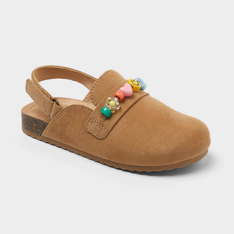 Toddler Girls' Mariel Friendship Clogs - Cat & Jack™ Tan 5T