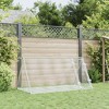 vidaXL Rabbit Hutch Outdoor Cage - Galvanized Steel Mesh Design - 78.7"x41.3"x35.8" - 3 of 4