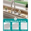 Ridstar Kitchen Diatomaceous Earth Sink Protector Mat for Countertops & Bathroom Surfaces-White - 3 of 4