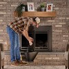 attop 3.2 Gallon Metal Fireplace Ash Bucket for Wood Stove, Includes Shovel, Broom and Gloves Indoor & Outdoor - 3 of 4