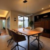 LLHZSY 47 3/5" Modern Dimmable LED Linear Chandelier Kitchen Island Pendant Light for Living/ Dining Room - 4 of 4