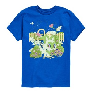 Boys' - Pokémon - Sprigatito Cottage Garden Short Sleeve Graphic T-Shirt - 1 of 4