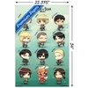 Trends International Attack on Titan - Chibi Characters Unframed Wall Poster Prints - 3 of 4
