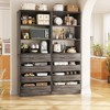 Aheaplus Closet System with 4 Drawers and Adjustable Shelves - 2 of 4