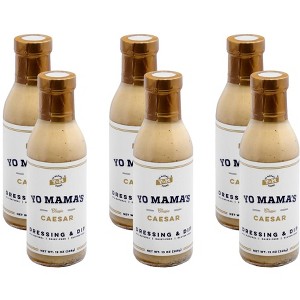 Yo Mama's Foods Caesar Dressing - Case of 6/13 oz - 1 of 4