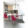23.5"Accent Living Dining Room Velvet Chair,set of 2 - 3 of 4
