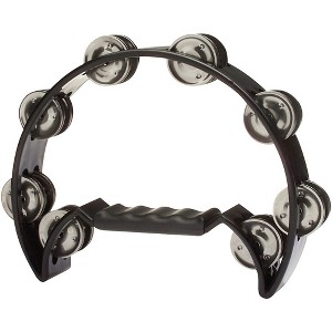 Stagg Double Row Cutaway Tambourine With 16 Jingles - 1 of 4
