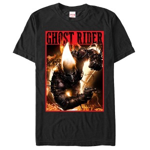 Men's Marvel Ghost Rider Fury T-Shirt - 1 of 4