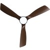 DREAMSIDEA 1-Light LED Ceiling Fan with Remote Control and 3 - Blade - 2 of 3