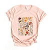 Simply Sage Market Vintage Pressed Flowers Short Sleeve Tee - 2 of 4