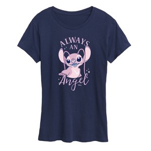 Women's - Disney - Lilo & Stitch Short Sleeve Graphic T-Shirt - 1 of 4