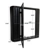 VYNXARIA Wall-Mounted Bathroom Cabinet with Mirror & Metal Frame ¨C Versatile Organizer for Kitchen, Vanity, Toilet & Over-the-Sink - 4 of 4