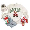 Simply Sage Market Women's Graphic Sweatshirt Merry Bear - 3 of 4