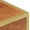 vidaXL Bedside Cabinet 15.7"x13.8"x19.7" Solid Mango Wood - 4 of 4