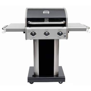 Kenmore 3 Burner Outdoor Patio Gas BBQ Propane Grill PG-4030400LD - Black