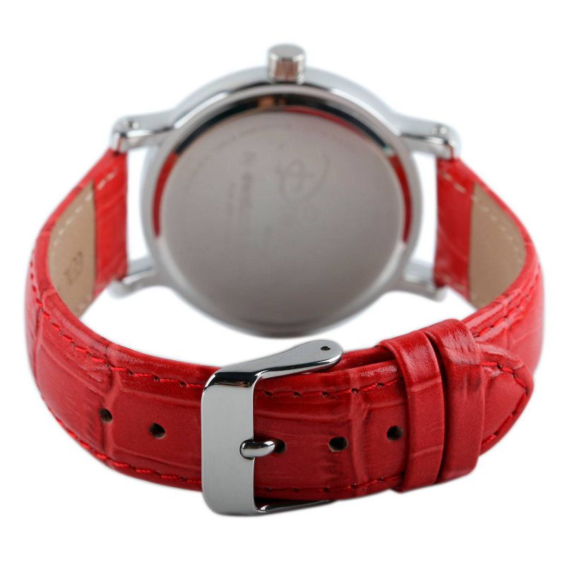 Women&#39;s Disney Minnie Mouse Shinny Vintage Articulating Watch with Alloy Case - Red, 3 of 6