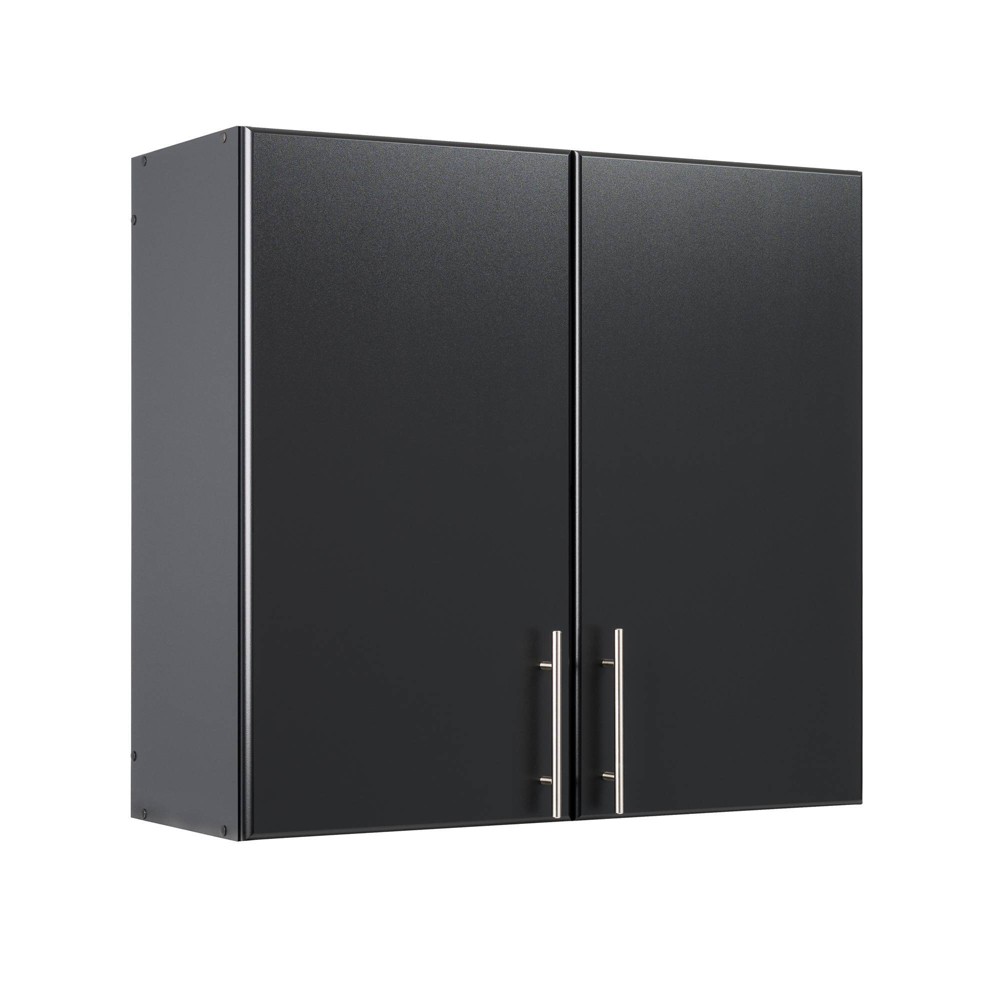 Photos - Wardrobe 32" Elite Wall Cabinet Black - Prepac