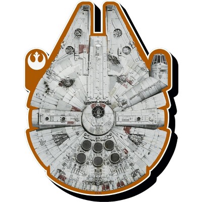 NMR Distribution Star Wars Millennium Falcon Funky Chunky Magnet