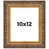PosterPalooza | Photo Size Museum Gold Picture Frame - UV Acrylic, Foam Board Backing, Hanging Hardware - 2 of 4