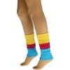 1 Pair Women’s Colorful Cotton Knitted Leg Warmers – 21 Inches – Soft, Stretchy & Stylish - 2 of 2