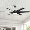 Airsurfer 65" Windmill Ceiling Fan with Dimmable Color-Changing LED, 6 ABS Blades, Reversible DC Motor & Remote - 4 of 4
