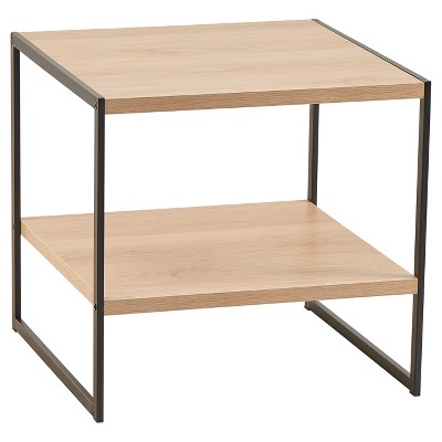 End Table Mixed Material - Natural - ClosetMaid