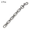 Unique Bargains Mini Short Chain Replacement for Women's Shoulder Handbag 2 Pcs - 3 of 4
