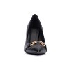 New York & Company Women's Katerina- Lizard Embossed Pump Heels - 4 of 4