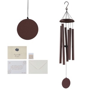 VEVOR Wind Chimes for Outside, 45 in, Deep Tone Wind Chimes with 6 Tubes, Unique Large Memorial Wind Chimes for Anniversary, Bronze - 1 of 4