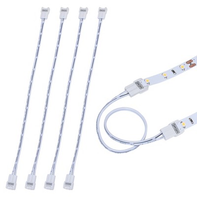 Armacost Lighting SureLock 2 Pin LED Strip Light Wire Lead Connector 5pk Light Accessory