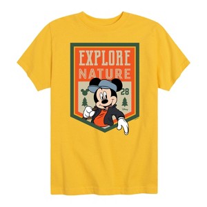 Boys' - Disney - Explore Nature Short Sleeve Graphic T-Shirt - 1 of 4