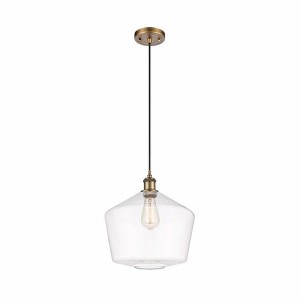 Cindyrella - 1 Light Cord Hung Mini Pendant In Industrial Style-13.5 Inches Tall and 12 Inches Wide - 1 of 1