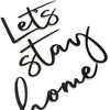 Let's Stay Home Metal Wall Art - Wall Decor for Living Room or Bedroom - 4 of 4