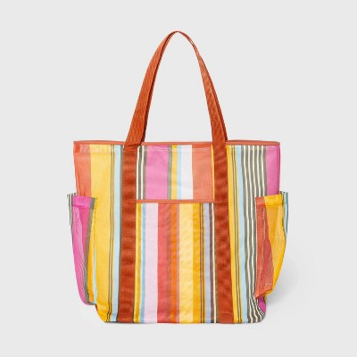 woven tote handbag shade and shore