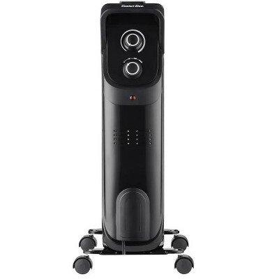 Comfort Glow Oil Filled Heater with Thermostat, 7 Fins, 3 heat settings, Adjustable thermostat, & Over heat protection
