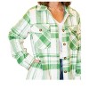 Women's The Grinch Shacket - Panache Apparel - 3 of 3