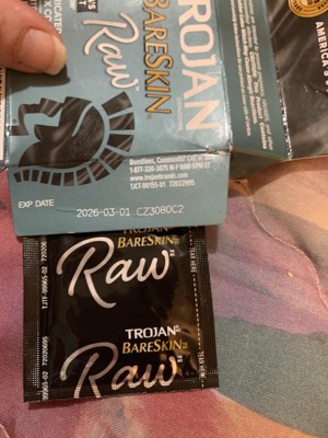 Trojan Bareskin Raw Condoms - 24ct : Target