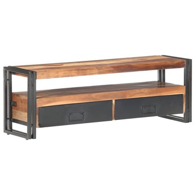 vidaXL TV Stand 47.2"x11.8"x15.7" Solid Wood
