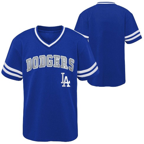 Mlb Los Angeles Dodgers Boys' Pullover Jersey : Target