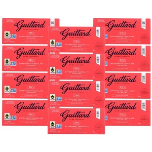 Guittard Unsweetened Bittersweet Chocolate - Case of 12/3 pack, 2 oz - 1 of 4