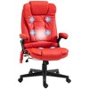 NicBex Office Chair with Adjustable Height Modern PU Leather Computer Chair with Armrests, Massage, Heating Function for Office, Study, Bedroom - 4 of 4