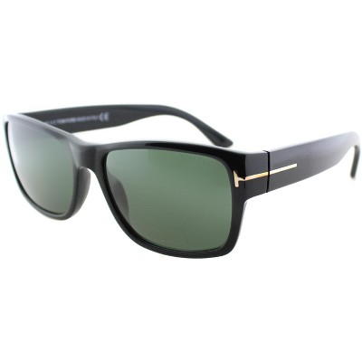 Tom Ford Mason  01N Mens Rectangle Sunglasses Black 58mm