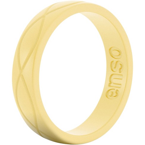 Enso Rings Classic Bevel Series Silicone Ring - Oxblood - 7 : Target