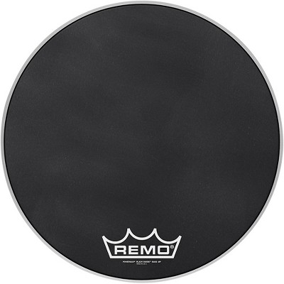Remo Powermax Black Suede Crimplock Bass Drum Head