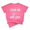 Simply Sage Market I Run On Caffeine And Love Garment Dyed Tee - 2 of 4