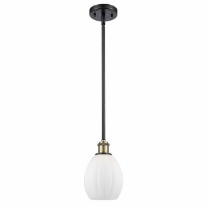 Eaton - 1 Light Mini Pendant In Industrial Style-9.5 Inches Tall and 6 Inches Wide - 1 of 1
