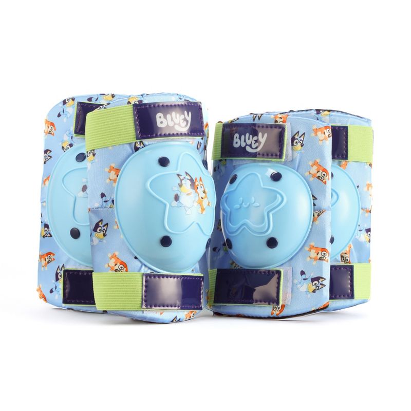 Bluey Elbow and Knee Pads for Kids Protective and Comfortable Outdoor Gear Set for Ages 3+, 1 of 7