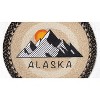 Earth Rugs Round Alaska Placemat – Wilderness Dining Accent 15"x15" - 2 of 3